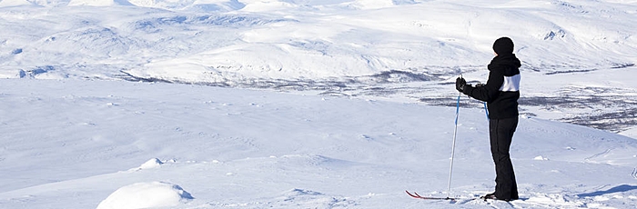 Alpes de Lynge viajar a laponia esqui de fondo