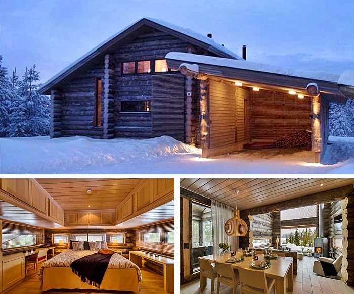Ruka Villa Jaloruka papa noel en laponia pnel