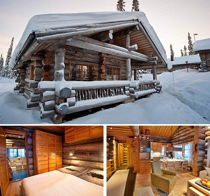 Villa Vuosselinjarvi papa noel en laponia pnel