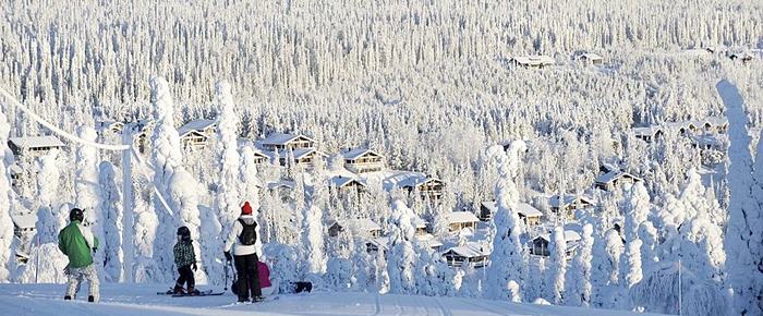 mastonaitio ruka diciembre laponia en navidad