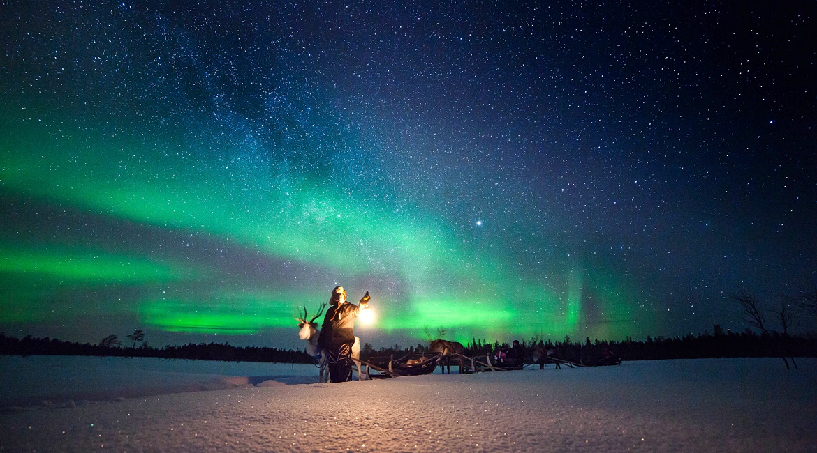 Aurora Boreal en Muonio