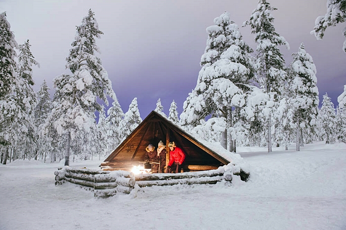 rovaniemi ounasvaara nochevieja papa noel