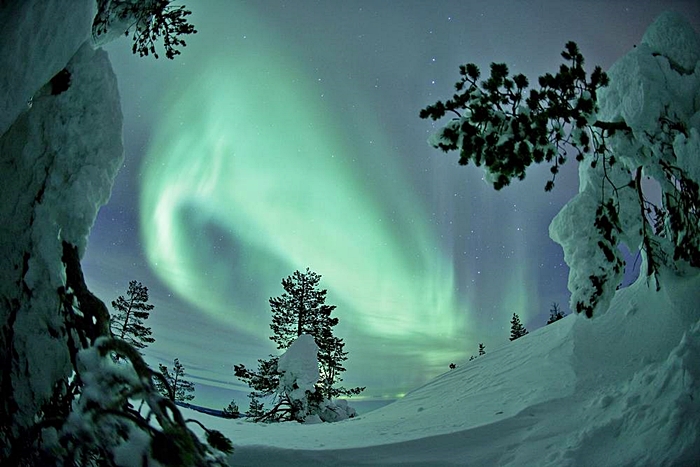 ruka village nochevieja laponia papanoel 2017