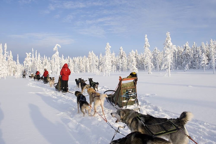 ruka village nochevieja laponia papanoel