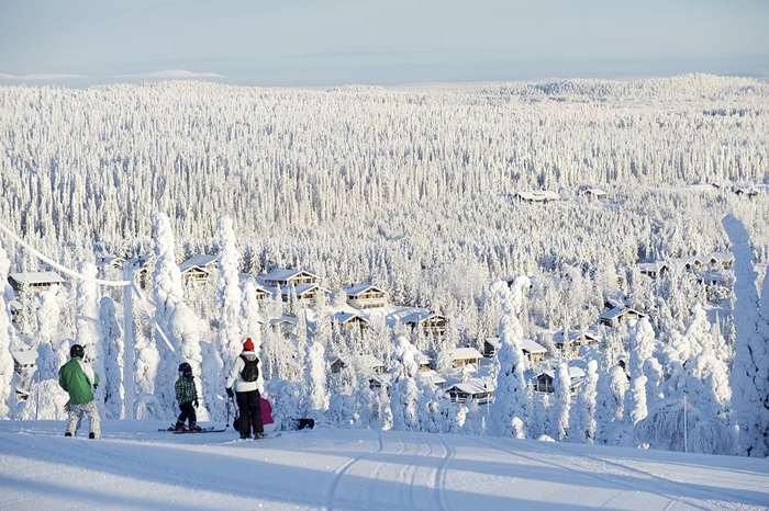 ruka village nochevieja papanoel 2017