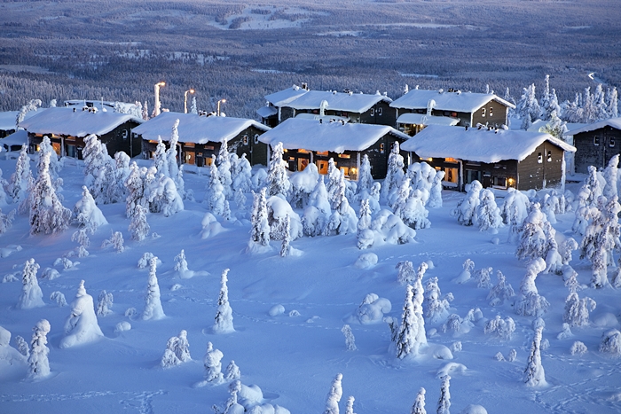 viaje a laponia papa noel iso syote cabana fjell top