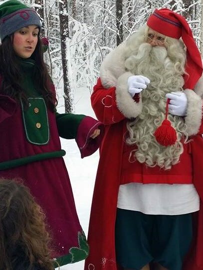 Papa Noel en Laponia