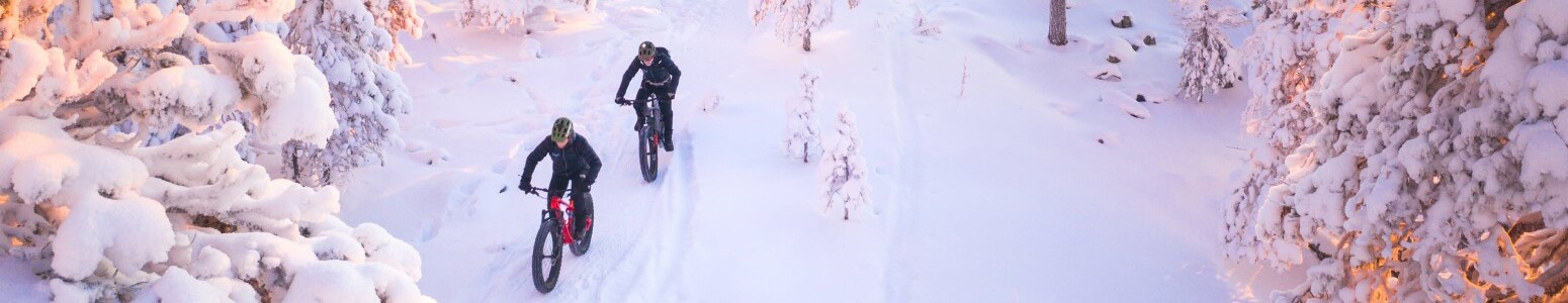 Rutas únicas en bicicleta eléctrica por Laponia