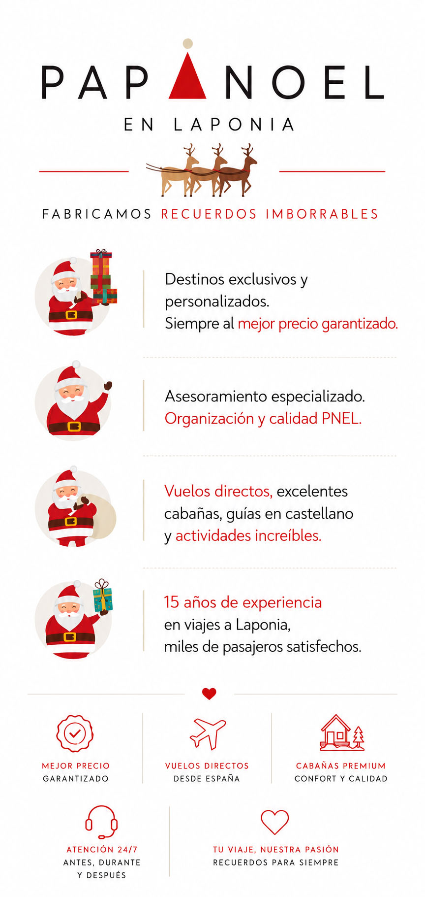 nuestras razones para que elijas nuestros viajes a laponia