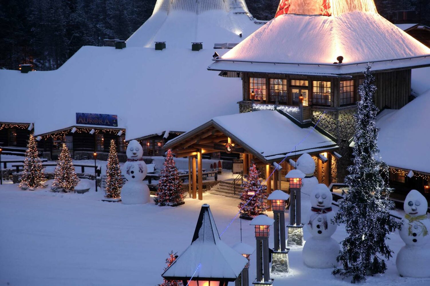 Rovaniemi el hogar permanente de Papá Noel
