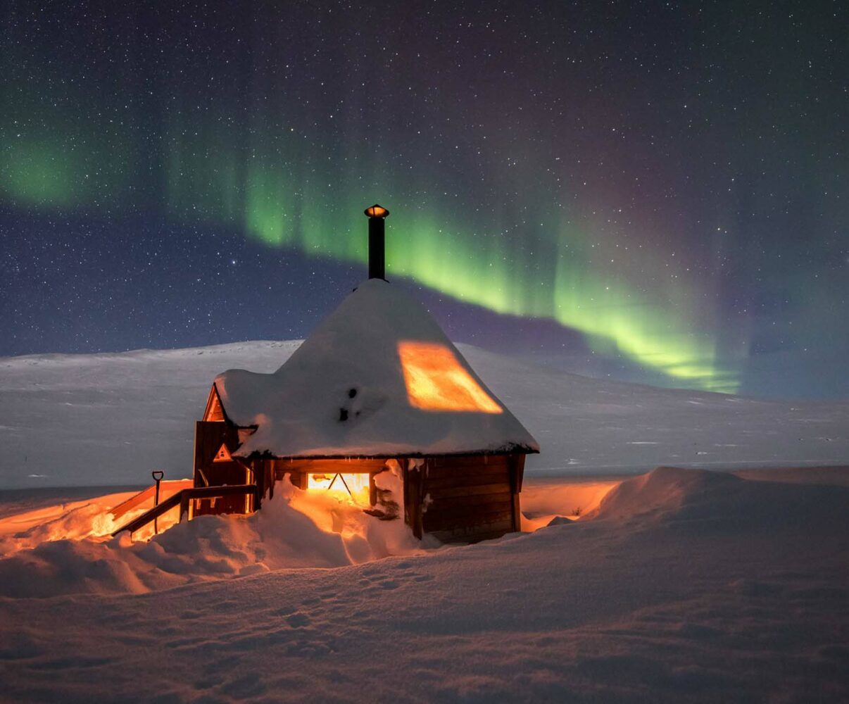 La increíble Aurora Boreal en Laponia