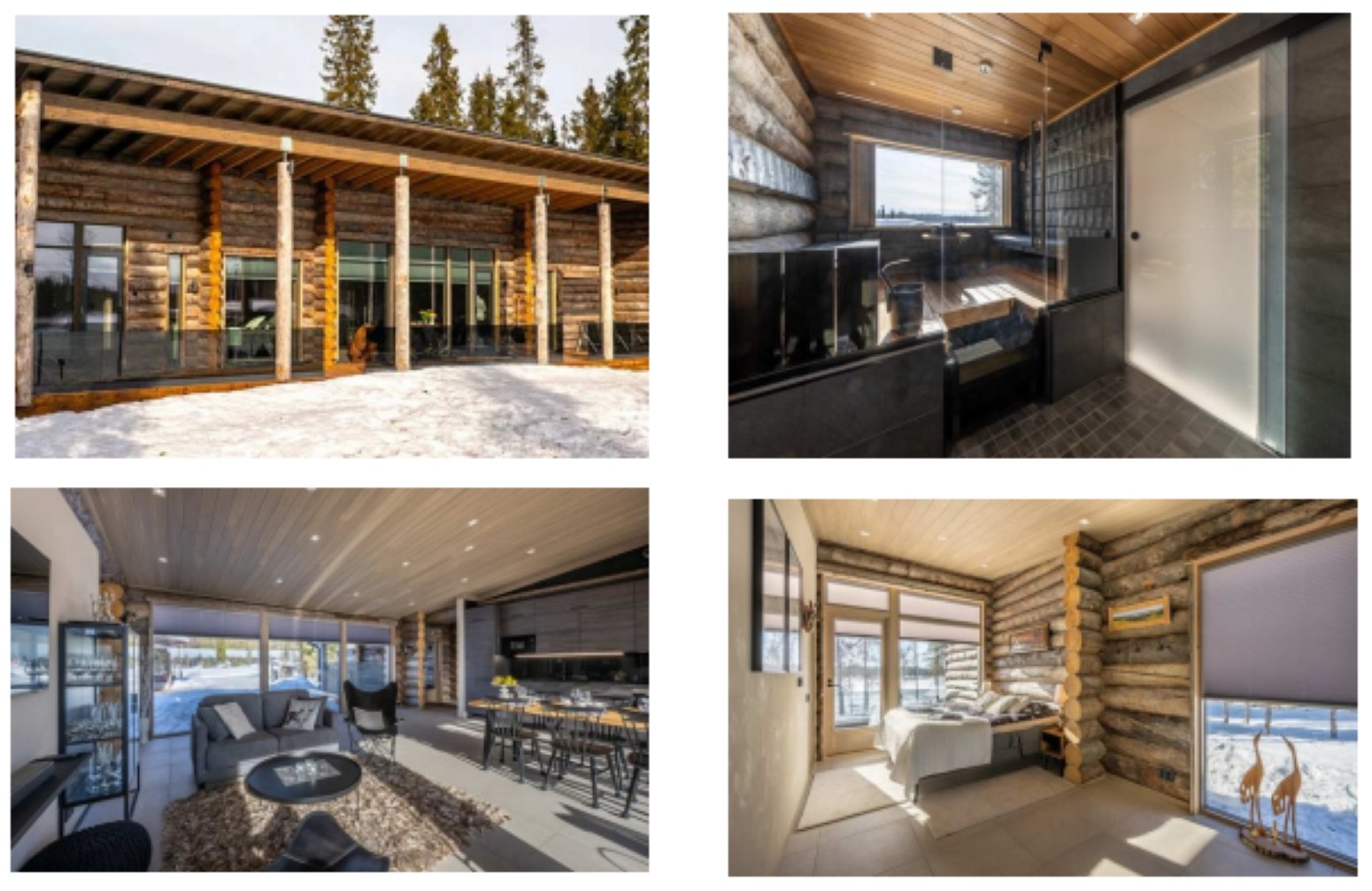 cabaña Villa Kuura en Ruka Laponia