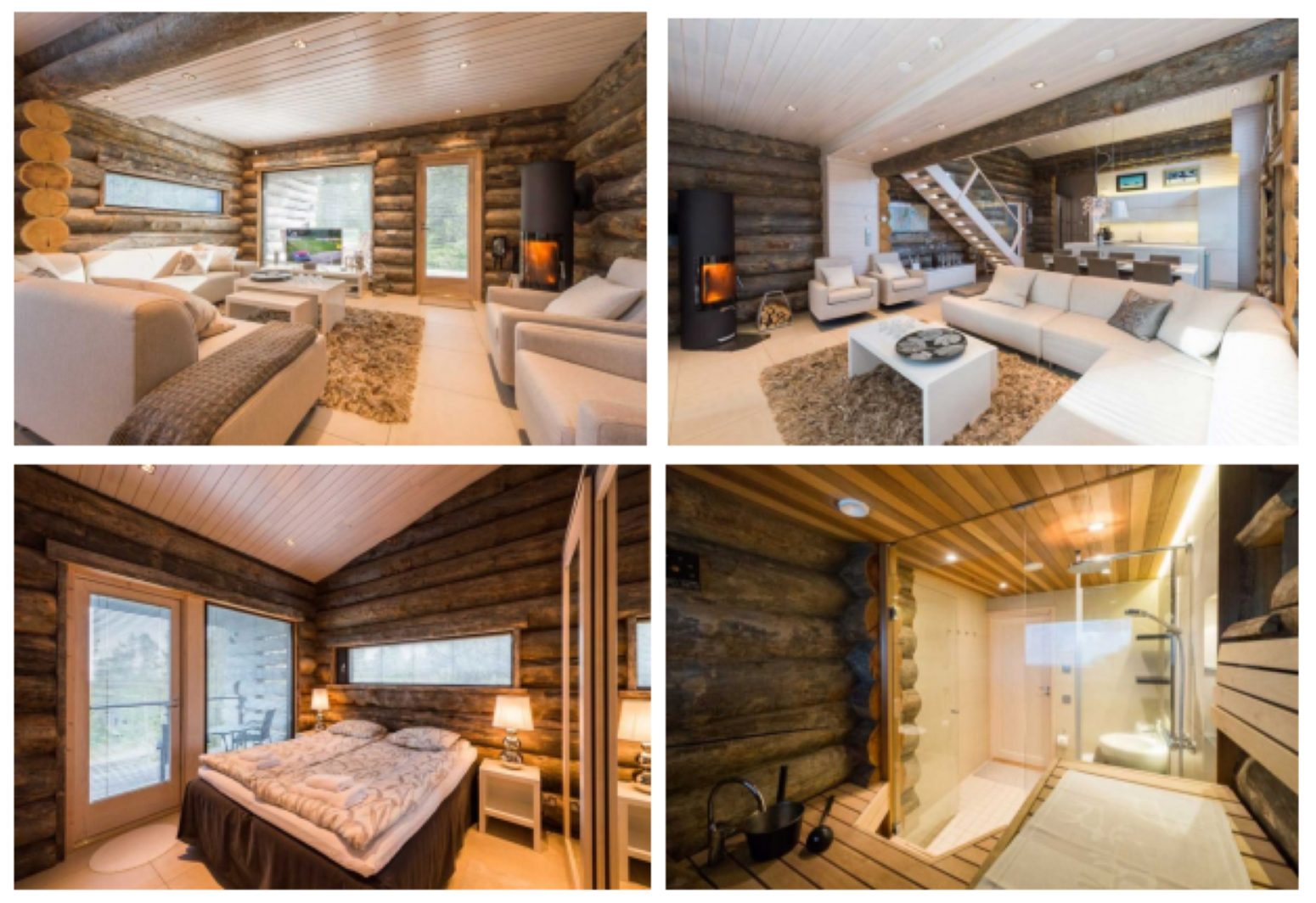 cabaña Kuusurinne en Ruka Laponia